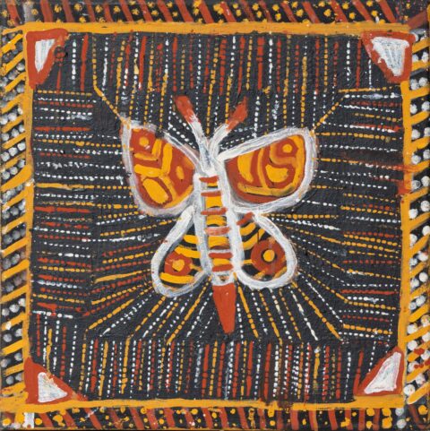 Kwarikwaringa (Butterfly) - Painting - Doriana Bush
