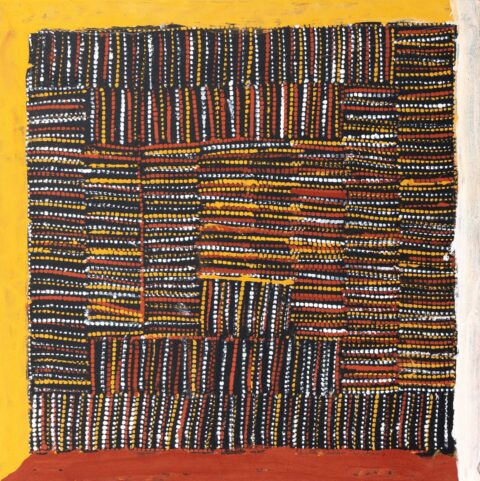 Pwoja (toothed ironwood comb) - Painting - Doriana Bush