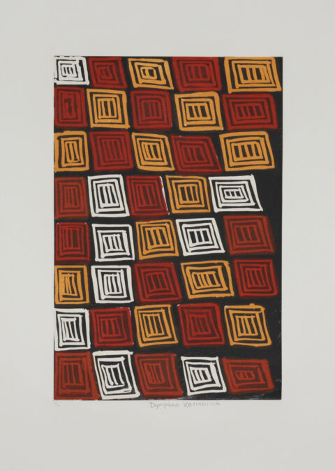 Ngiya jilamara I - Print - Dymphna Kerinauia