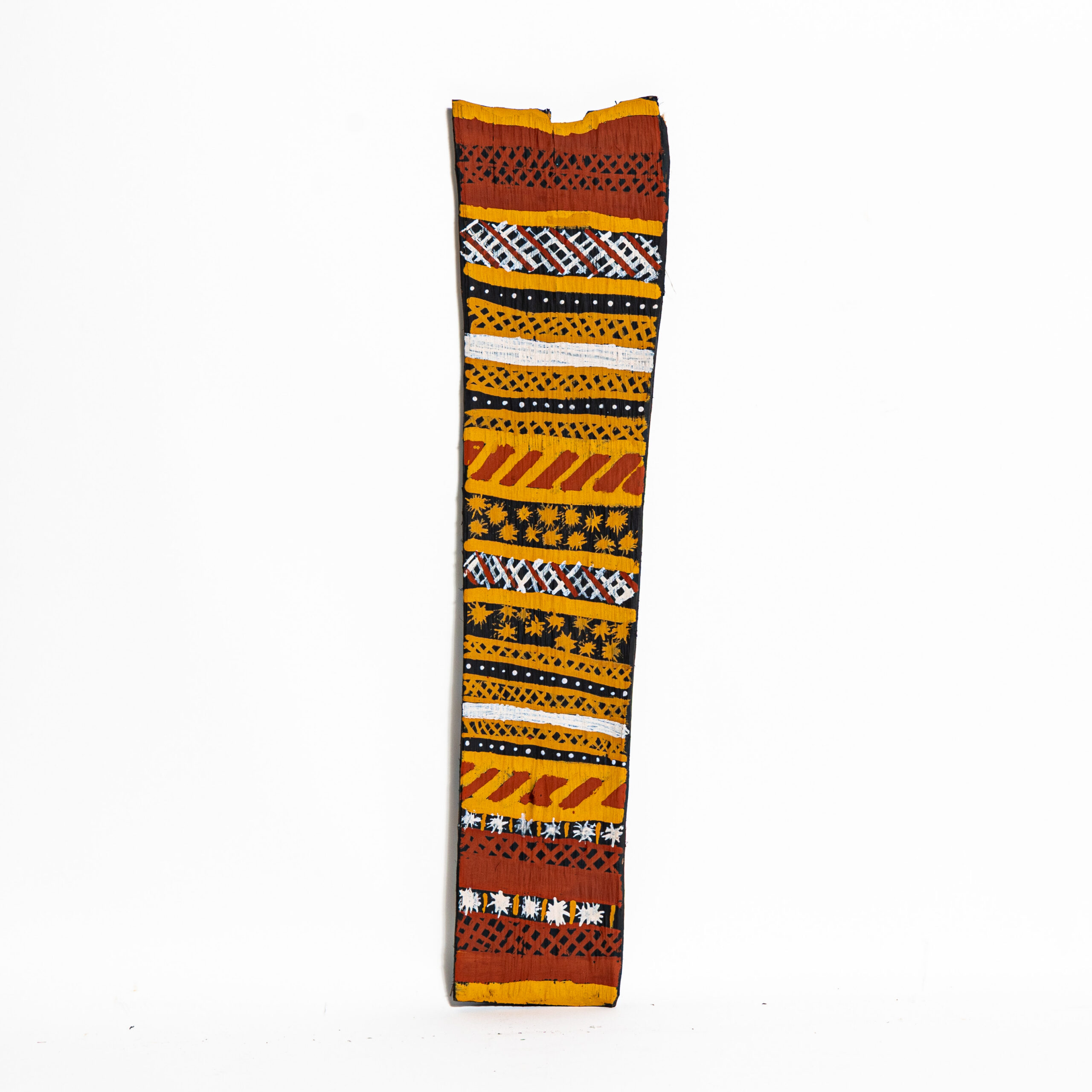 Jilamara (body paint designs) - Stringybark Painting - Geraldine Tipiloura