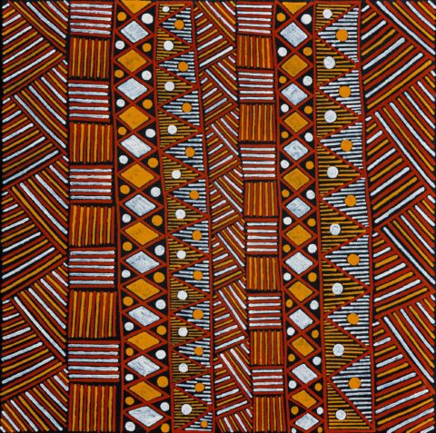 Pumpuni Jilamara (Good design) - Painting - chantelle Farmer