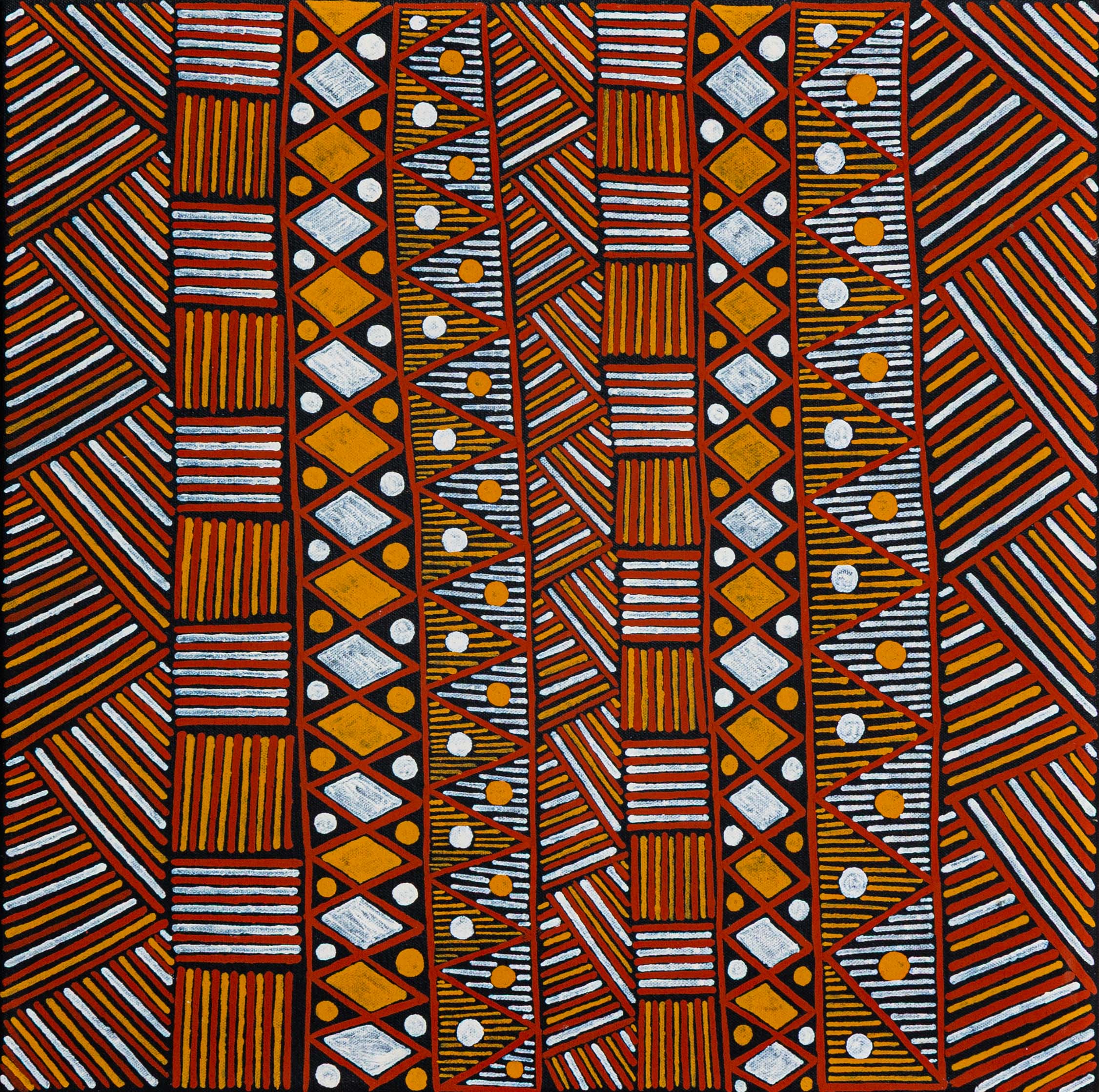 Pumpuni Jilamara (Good design) - Painting - chantelle Farmer