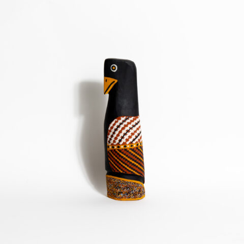 Tokwampini, the bird. - Ironwood Carving - Geraldine Pilakui