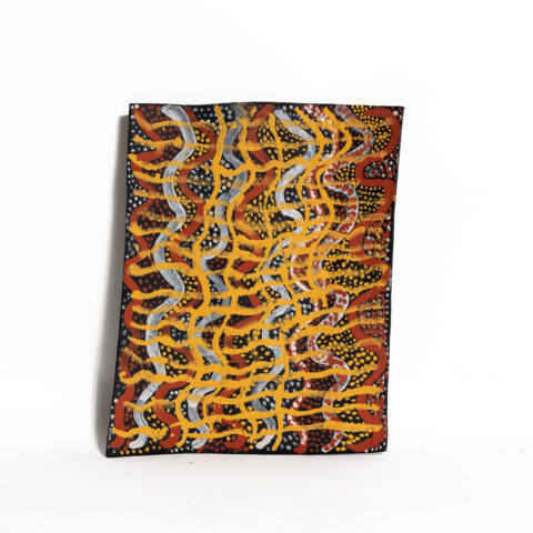 Pumpuni Jilamara (Good design) - Stringybark Painting - Mary Elizabeth Moreen