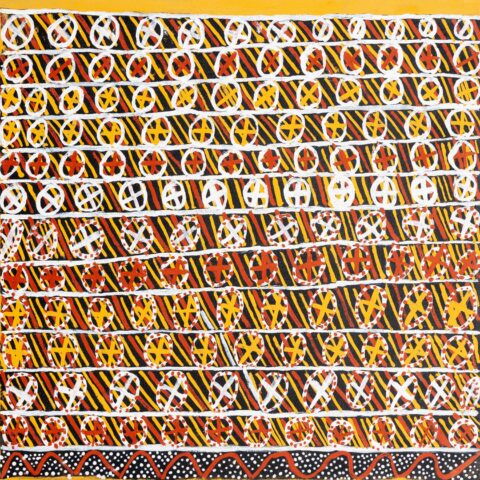 Jaliwaki (Bush Potato) - Painting - Mary Elizabeth Moreen
