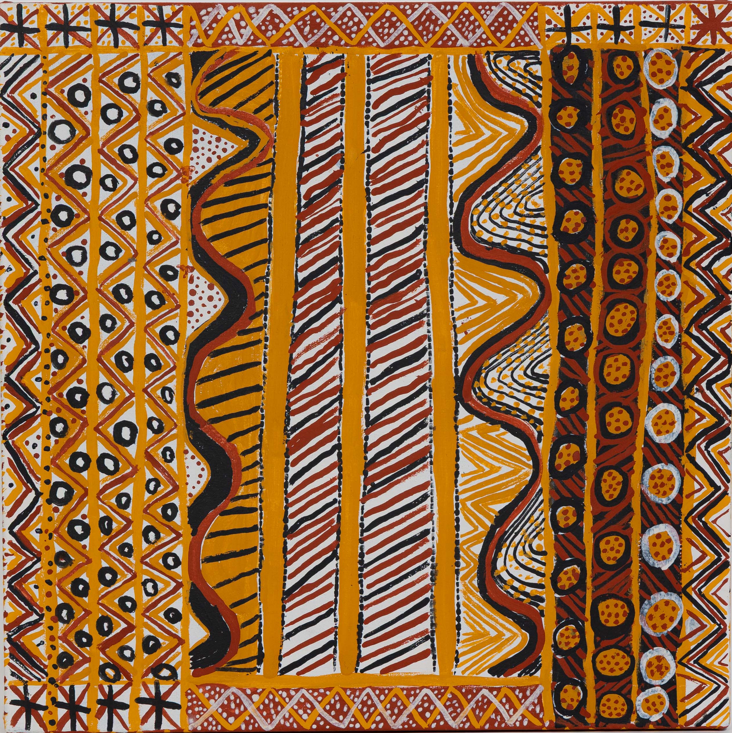 Ngiya jilamara I (My Design) - Painting - Mary Elizabeth Moreen