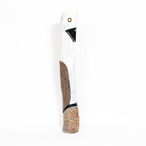Tokwampini, the bird. - Ironwood Carving - Geraldine Pilakui