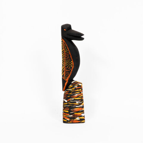 Tokwampini, the bird. - Ironwood Carving - John Howley Tipiloura