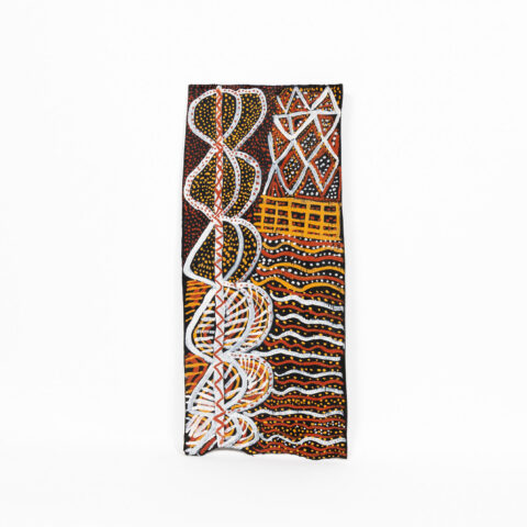 Jaliwaki (Bush Potato) - Stringybark Painting - Mary Elizabeth Moreen