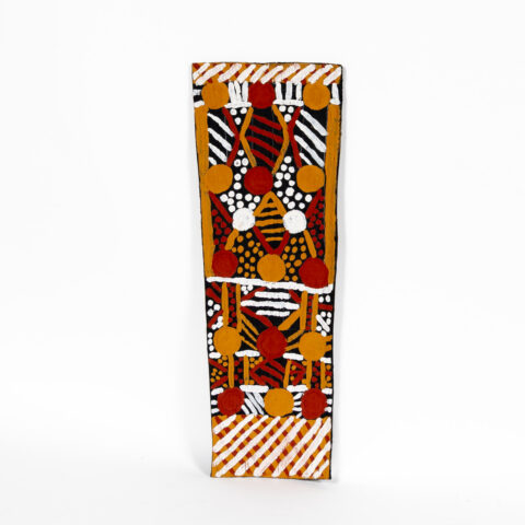 Jilamara (body paint designs) - Stringybark Painting - Benina Punguatji