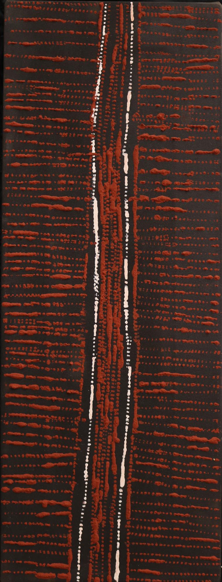 Pakitiringa II (rain) - Painting - Conrad Tipungwuti Kamilowra