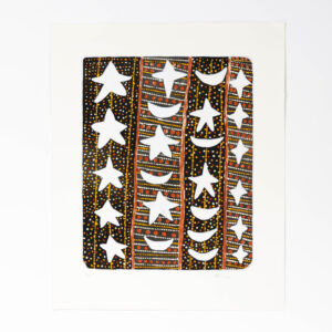 Japarra and Japalinga (Moon and Stars) - Print - Pauletta Kerinaiua