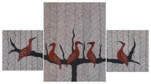Tokwampini, the bird. - Painting - Nicholas  Mario