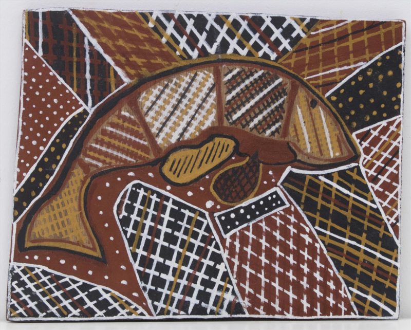 Mantuwujini (Dugong) - Painting - Pius Tipungwuti