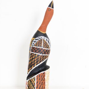 Tokwampini, the bird. - Ironwood Carving - Pius Tipungwuti