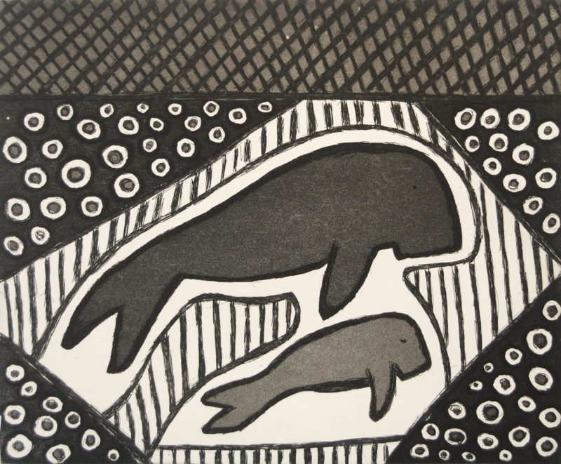 Mantuwujini (Dugong) - Print - Kenny Brown