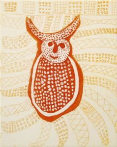Tjurukukuni (Owl) - Print - Colleen Freddy