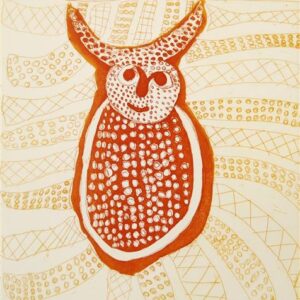 Tjurukukuni (Owl) - Print - Colleen Freddy