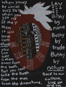 Bushy by Nature - Painting - Johnathon Bush