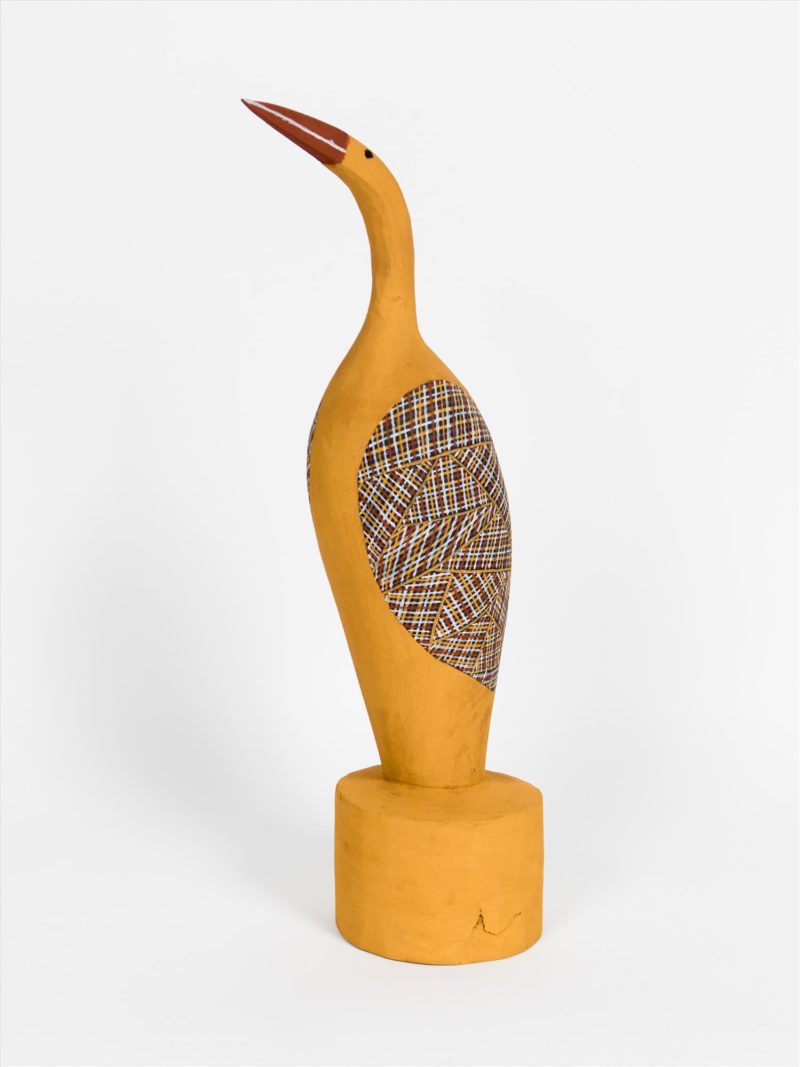 Tokwampini, the bird. - Ironwood Carving - Mickey Wilson