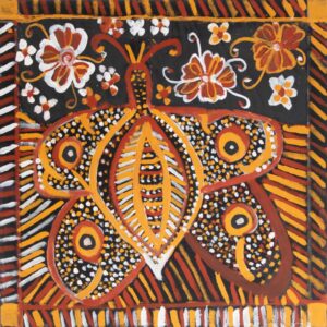 Kwarikwaringa - Butterfly - Painting - Dorianna Bush