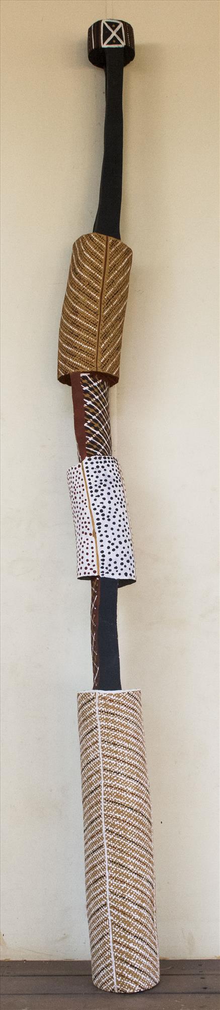Tutini (Pukumani Pole) - Ironwood Carving - Janice Murray Pungautiji