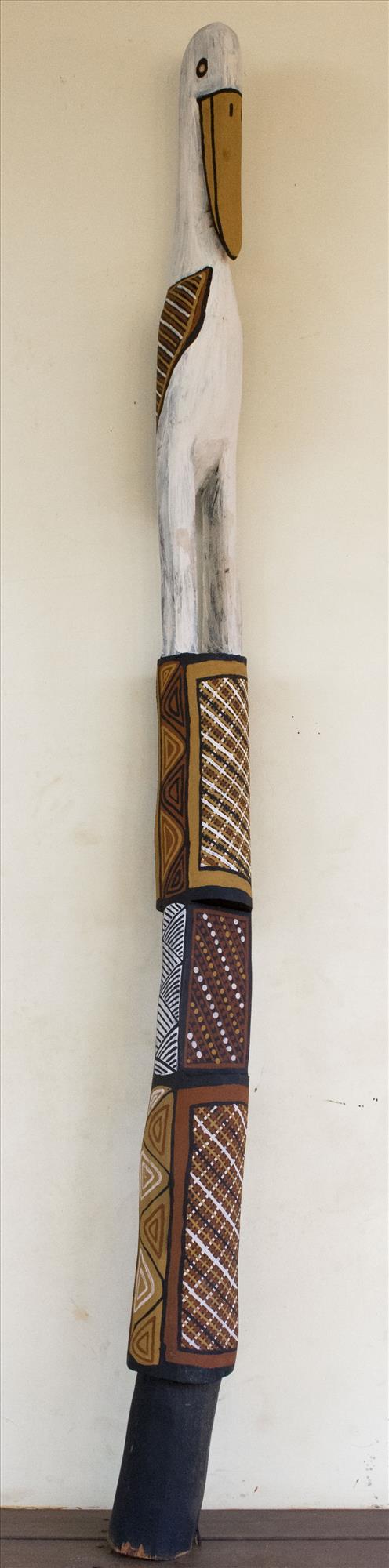 Tutini (Pukumani Pole) - Ironwood Carving - Geraldine Pilakui