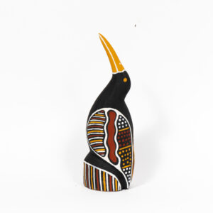 Tokwampini, the bird. - Ironwood Carving - Patrick Freddy Puruntatameri