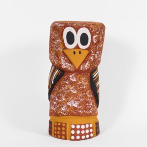Tjurukukuni (Owl) - Ironwood Carving - Geraldine Pilakui