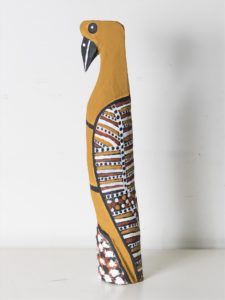 Tokwampini, the bird. - Ironwood Carving - Gerry Mungatopi