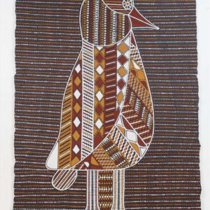 Tokwampini, the bird. - Painting - Janice Murray Pungautiji