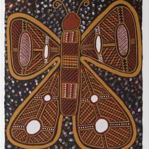 Kwarikwaringa - Butterfly - Painting - Geraldine Pilakui