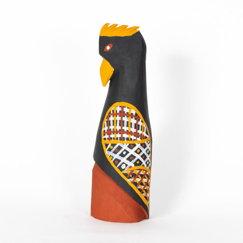 Tokwampini, the bird. - Ironwood Carving - Walter Brooks