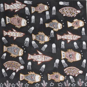 Yinkiti (food) - Painting - Pauletta Kerinaiua