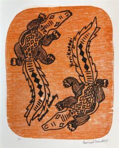 Yirrikipayi (Crocodile) - Print - Samuel Scrubby