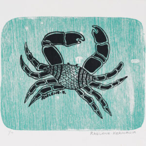 kurumpuka (mud crab) - Print - Raelene Kerinauia