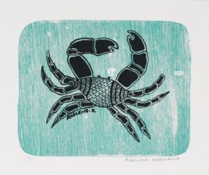 kurumpuka (mud crab) - Print - Raelene Kerinauia Lampuwatu