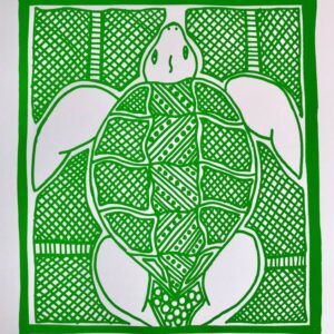 Kitirika (Green Turtle) - Print - Geraldine Pilakui