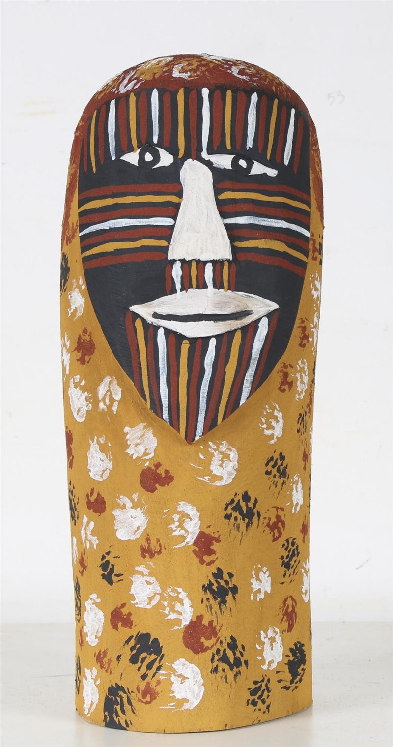 Tiwi Totems - Ironwood Carving - Walter Brooks