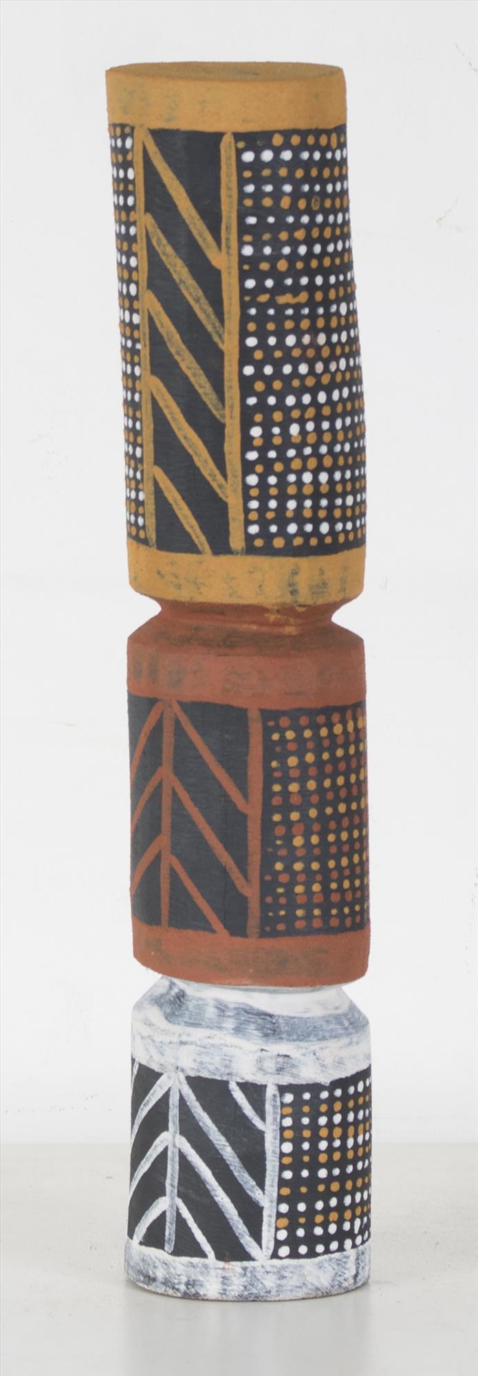 Tutini (Pukumani Pole) - Ironwood Carving - Jimmy Mungatopi